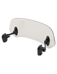 Extensión de Parabrisas Ajustable Evomosa para Motocicleta Gris