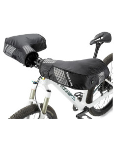 Mitones para Manillar ROCKBROS Térmicos para Ciclismo Negro