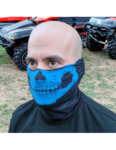 8 Pcs Máscaras Faciales Calavera Balaclava Unisex para Motocicleta