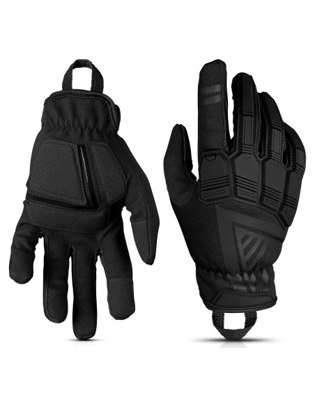 Guantes Tácticos Estación de Guantes Gs-tkg126-bk-2xl Negros