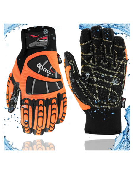 Guantes de Trabajo Impermeables Cestus Invierno Profundo Mediano