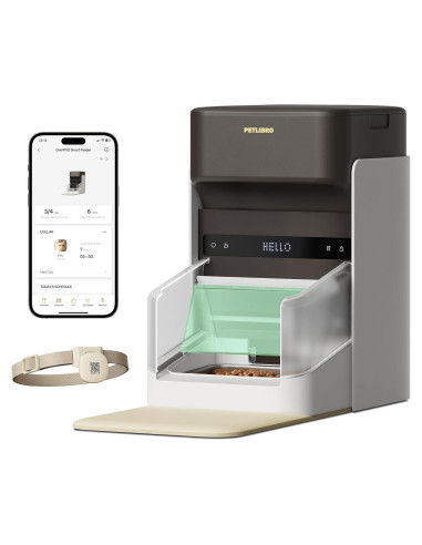 Alimentador Automático PETLIBRO 3L Wi-Fi Gato RFID