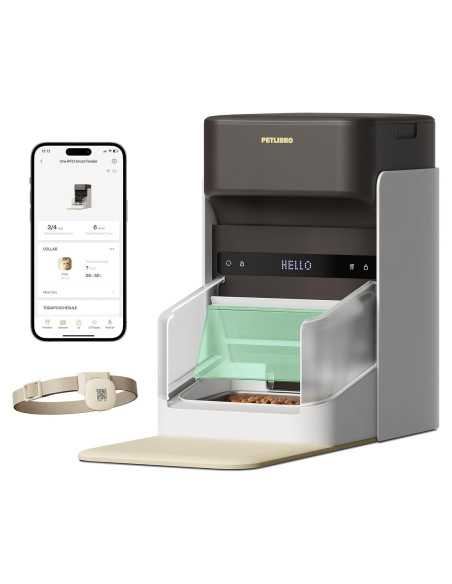 Alimentador Automático PETLIBRO 3L Wi-Fi Gato RFID