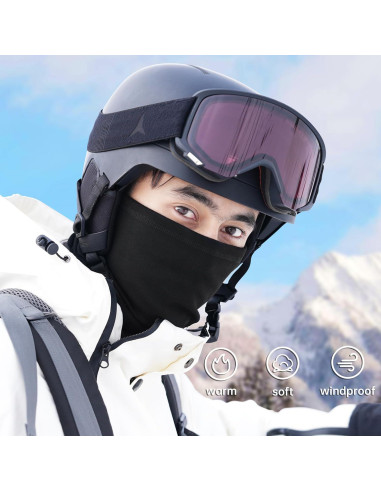 Calentador de Cuello Invierno EXski Suave y Transpirable