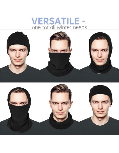 Calentador de Cuello Invierno EXski Suave y Transpirable