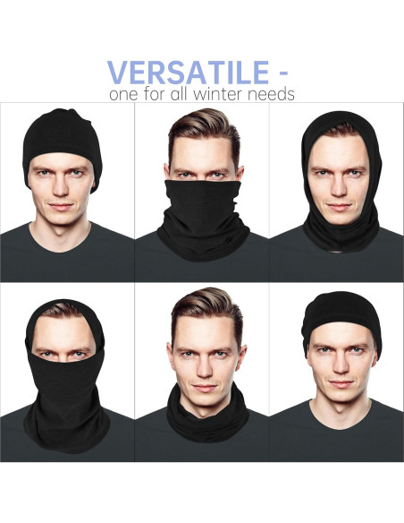 Calentador de Cuello Invierno EXski Suave y Transpirable