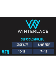 6 Pares de Calcetines Térmicos Gruesos para Hombre - Negro 2