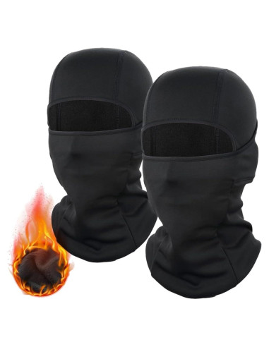 Balaclava Térmica WTACTFUL 2-Pack para Climas Fríos