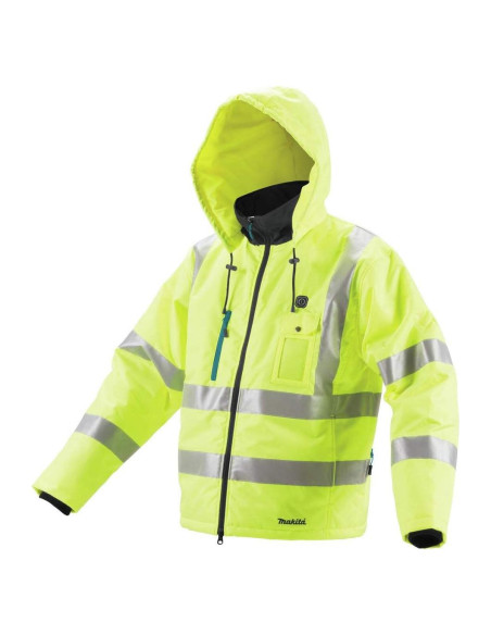 Chaqueta Térmica Makita DCJ206ZL 18V LXT Grande Fluorescente