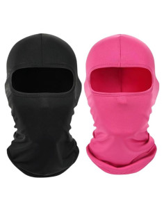 2 Piezas Balaclava Delgada Unisex para Esquí y Actividades al Aire Libre