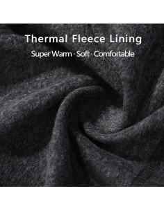 Máscara de Esquí YAYOUREL Balaclava Térmica Unisex Negra 2