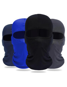 Paquete de 4 Máscaras Balaclava Ezovino Unisex para Esquí