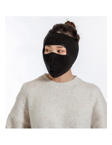 Máscara de Forro Polar Unisex para Esquí y Ciclismo - Ajustable