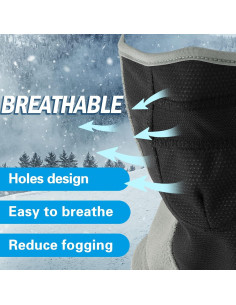 Balaclava GoxRunx de Forro Polar para Esquiar - Unisex 2