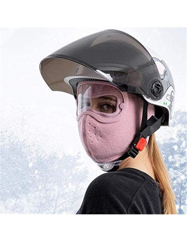 Máscara Térmica de Invierno Unisex Azul - Protección Completa