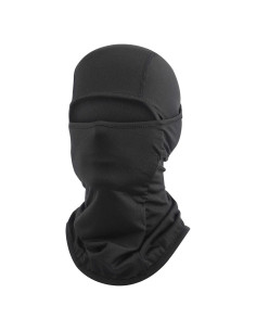 Máscara de Esquí Balaclava Unisex Negra para Clima Frío