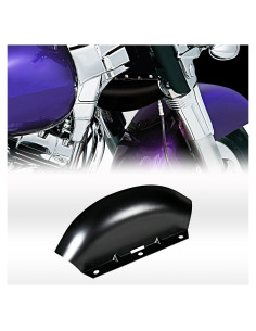 Deflector de Viento Inferior Rudyness Negro para Harley 1980-2013