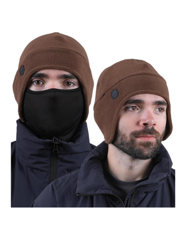 Gorro Térmico con Máscara para Invierno - Resistente y Transpirable