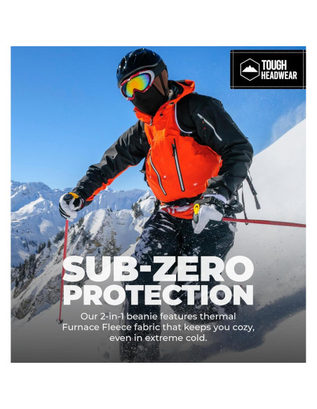 Gorro Térmico con Máscara para Invierno - Resistente y Transpirable