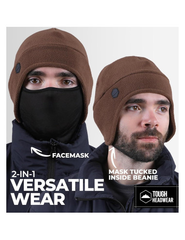 Gorro Térmico con Máscara para Invierno - Resistente y Transpirable