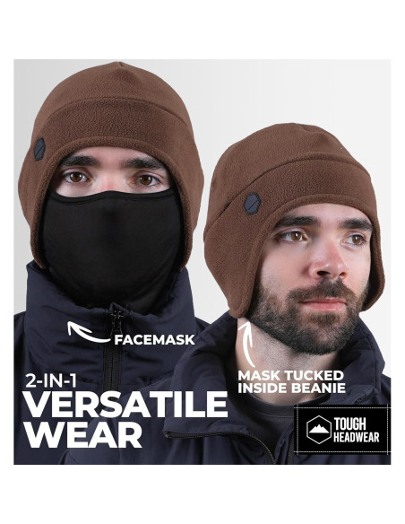 Gorro Térmico con Máscara para Invierno - Resistente y Transpirable