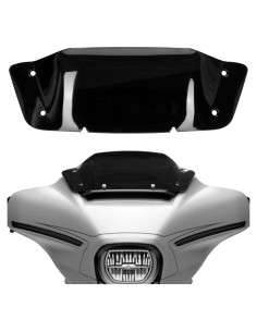 Parabrisas de Motocicleta KEMIMOTO 5" Negro para CVO Street Glide 2023-2024