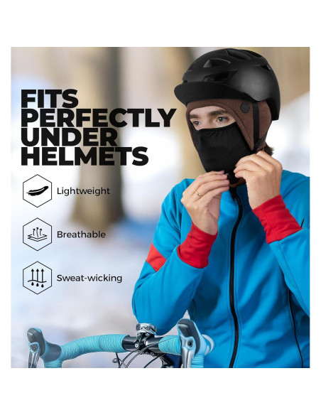 Gorro Térmico con Máscara para Invierno - Resistente y Transpirable