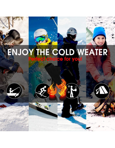 Calcetines Térmicos Eléctricos Autocastle Recargables Unisex