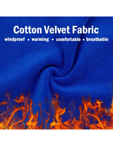 Calentador de Cuello Gaiter Invierno Forro Polar 2 Piezas