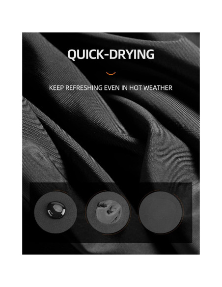 Gaiter de Cuello Refrigerante ROCKBROS Gris - Protección UV