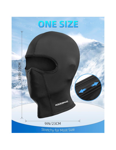 Gaiter de Cuello Refrigerante ROCKBROS Gris - Protección UV