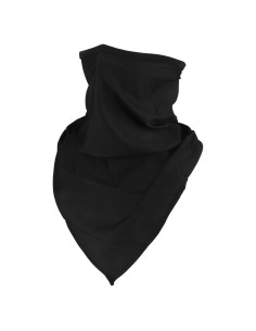 Bufanda Gaiter Balaclava UV Unisex Negra Secado Rápido