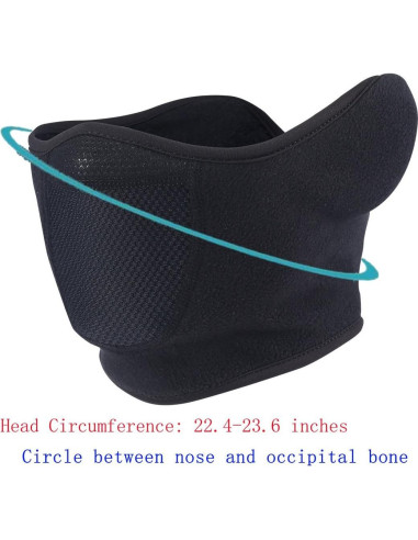 Media Máscara de Esquí Polar Térmica para Hombres - QL-MK-A-S1