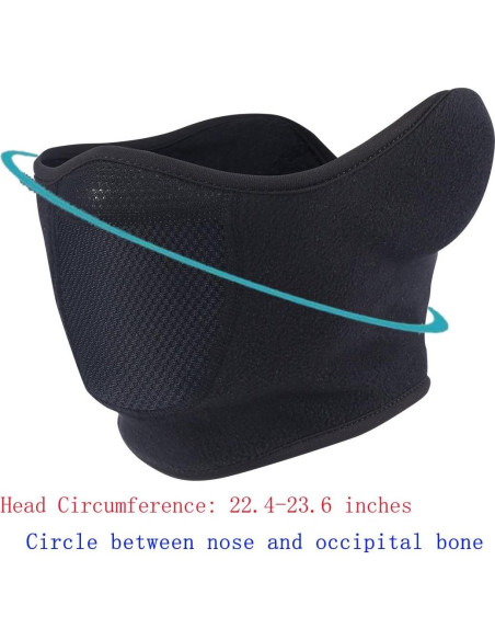 Media Máscara de Esquí Polar Térmica para Hombres - QL-MK-A-S1