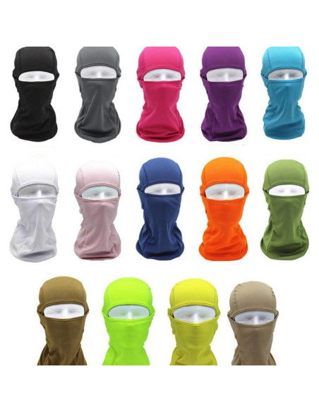 Mascarilla Balaclava 7 en 1 HFDA Verde Fluorescente