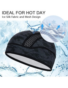 Gorro de Casco Transpirable Melasa para Ciclismo y Running 2