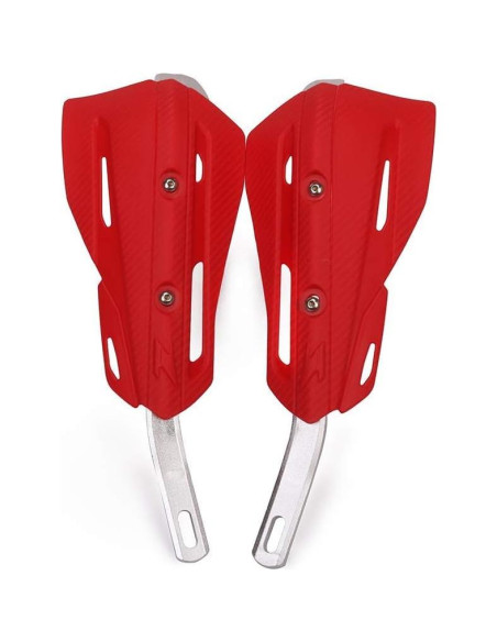 Protectores de Manos JFG RACING Universales Aluminio Rojo