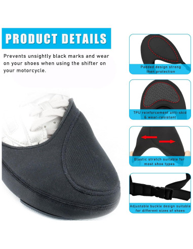 Protector de Zapato para Cambiador de Motocicleta Suvnie