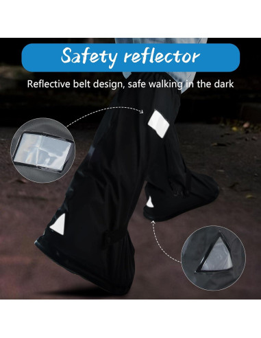 Cubierta de Zapato Impermeable IwIeIaIrI 2XL Antideslizante