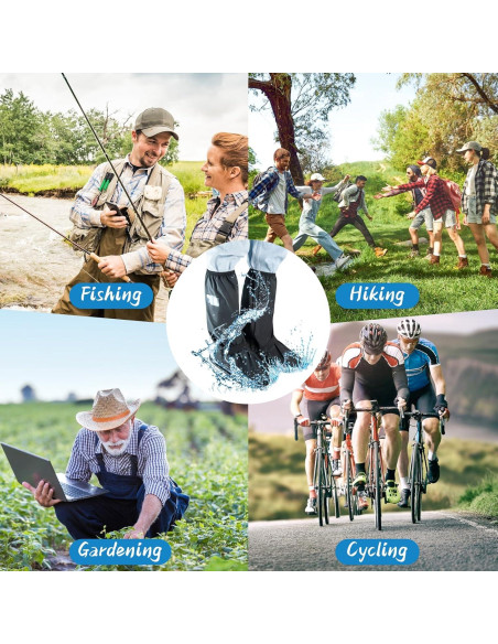 Cubierta de Zapato Impermeable IwIeIaIrI 2XL Antideslizante