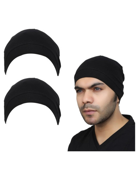 Forro de Casco de Algodón BISMAADH - Control de Sudor 2 Piezas