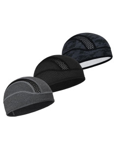 Gorro Esquelético Refrigerante Melasa para Ciclismo y Motociclismo