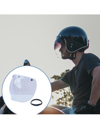 Visera de Burbuja Reicyfang para Casco de Motocicleta UV