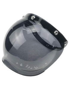 Visera Retro de Motocicleta WANCAR Ahumado Universal 3 Botones