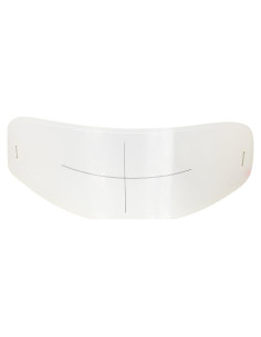 Escudo de Casco Universal WeePro Anti Niebla 9.4x27.2 cm