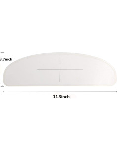 Escudo de Casco Universal WeePro Anti Niebla 9.4x27.2 cm 2