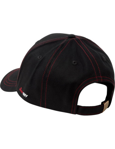 Gorra de Costura Contrastante Indian Motorcycle Negra 100% Algodón