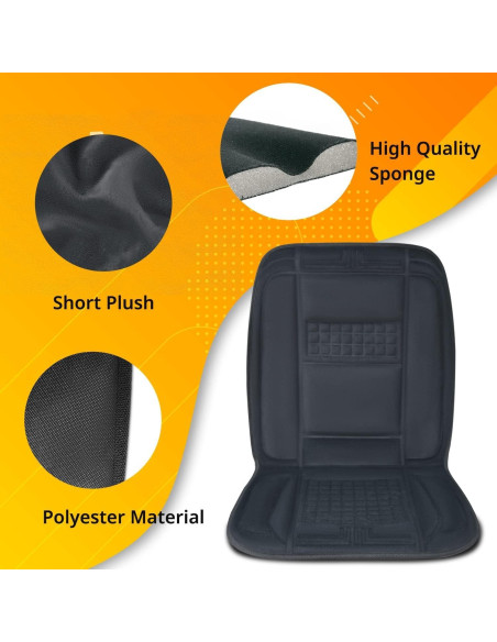 Funda de Asiento Calentada CARSHION 54x45 cm con Control de Calor
