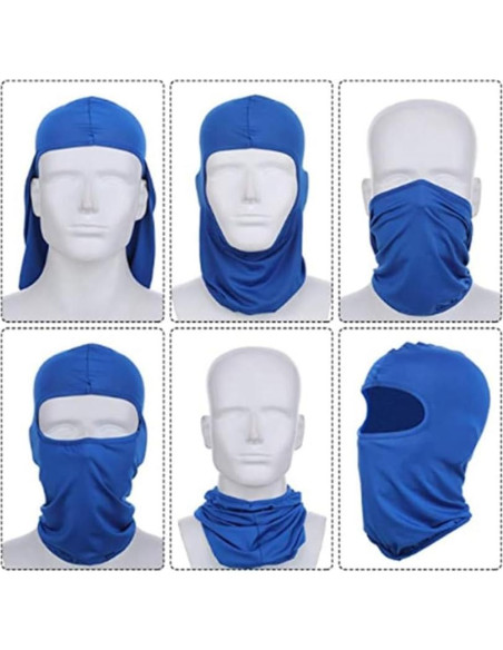Conjunto de 5 máscaras térmicas Cxysunfg para adultos - Negro Conjunto de 5 máscaras térmicas Cxysunfg para adultos - Negro