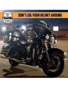 Candado para Casco Touring Thunder con Cable de 1.83m Antirrobo 2